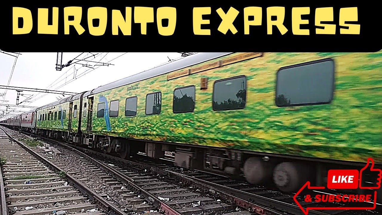 Superb Acceleration by DURONTO EXPRESS || 12285, Secunderabad - Hazrat ...