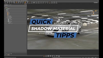 Quick Tipps: Autodesk VRED - Reflections on Shadow Material