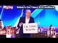 Ben Langley Stand Up Comic FUNNY CUE CARDS  Auditions Britain&#39;s Got Talent 2018 BGT S12E06