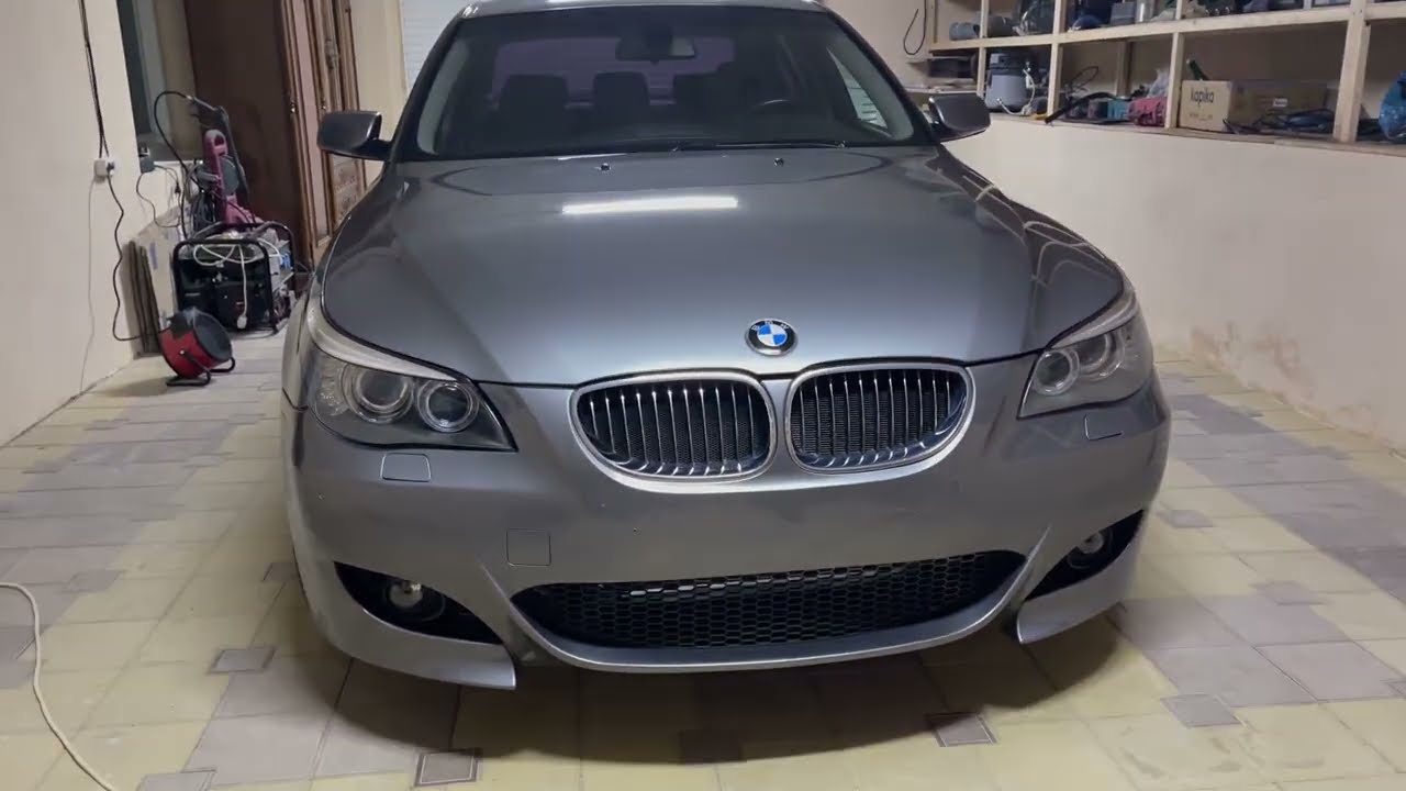 BMW e60 Моя первая работа после обучения, полная полировка + керамика ✨