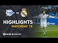Highlights Deportivo Alaves vs Real Madrid (1-2) - YouTube