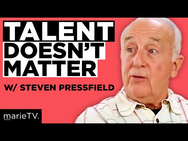 Steven Pressfield: Overcoming Resistance & Why Talent Doesn't