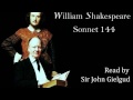 Sonnet 144 by william shakespeare  read by john gielgud