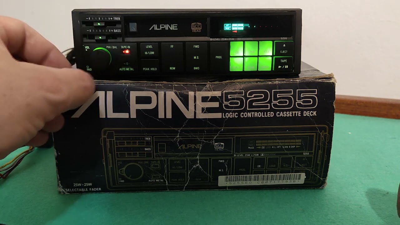 Alpine 5255 - YouTube