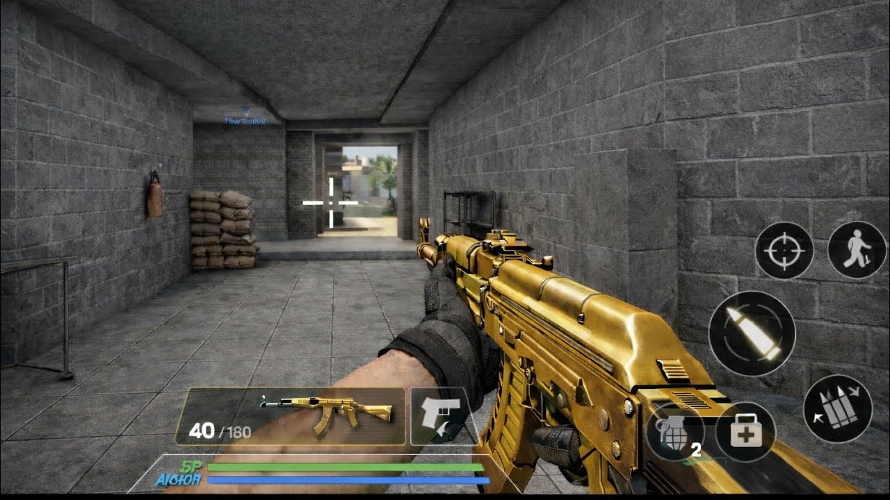 Intense FPS Gameplay with AK-47 | Epic Close-Range Battle 🔥 #15