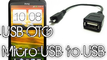 HTC One X - Micro USB to USB Adapter (OTG)