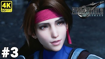 Final Fantasy 7 Remake - Part 3 (Hard Mode) Gameplay Walkthrough | 4K No Commentary