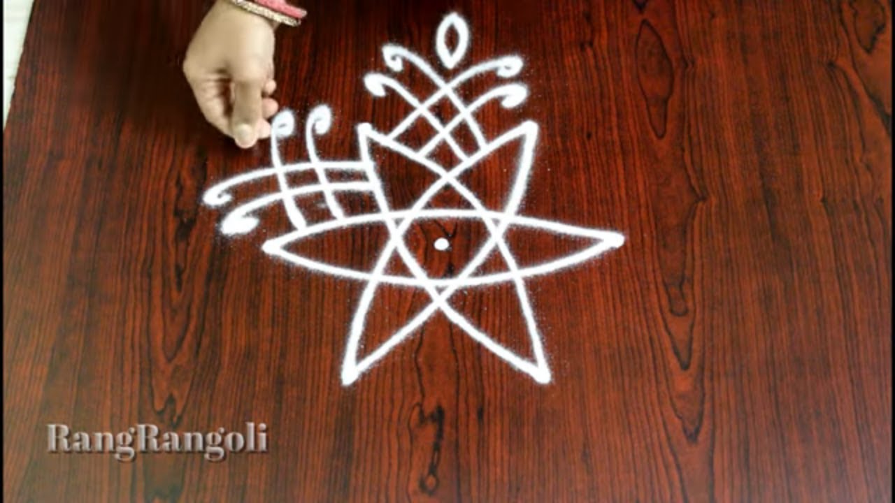 Easy Kolams for Beginners | Simple 3 dots Muggulu | Small Daily ...