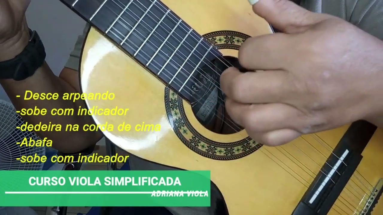 APRENDA O RITMO RASQUEADO NA VIOLA. PARA INICIANTES. SUPER FACIL E RAPIDO.