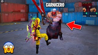 ME ENFRENTO AL CARNICERO de FREE FIRE 😱 EN DIFICULTAD EXTREMA