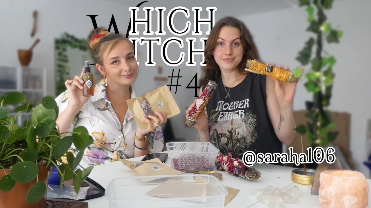 Which Witch #4 : JE M'INCRUSTE À L'ATELIER DES DRYADES AVEC  @SarahALwitchy
