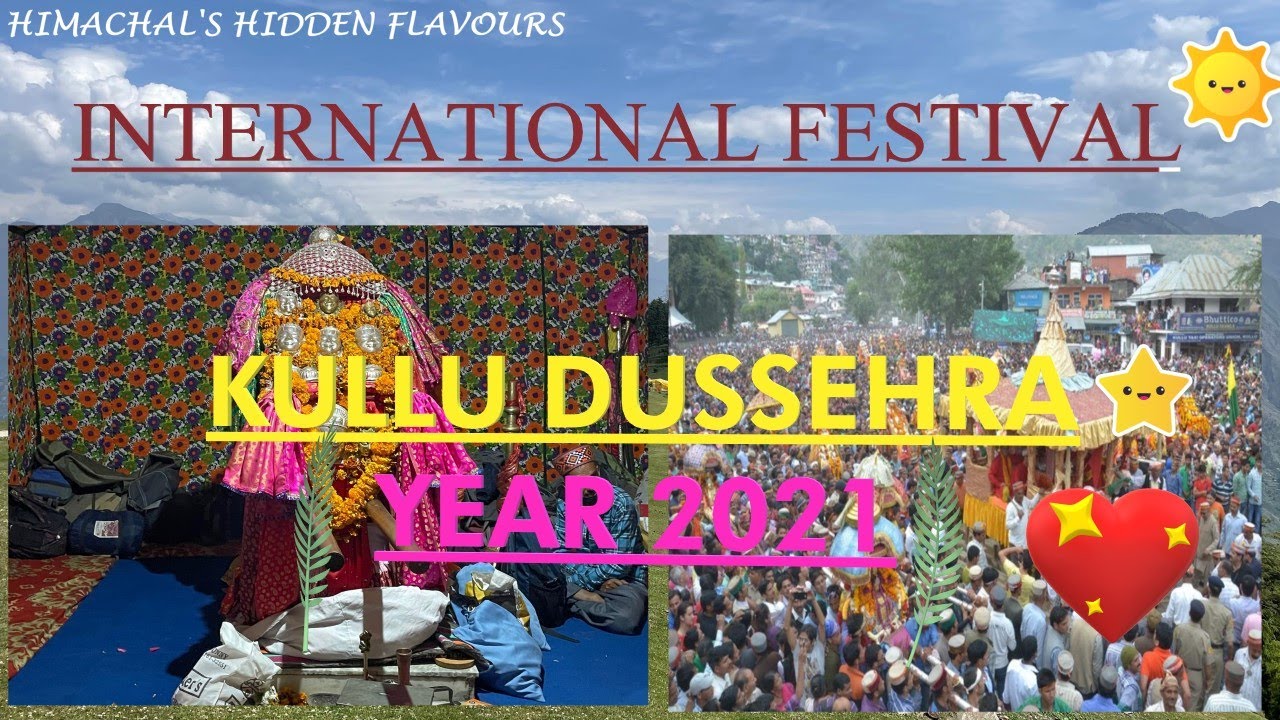 KULLU DUSSEHRA 2021 Raghunath Ji ki Rath yatra International Kullu Ka ...
