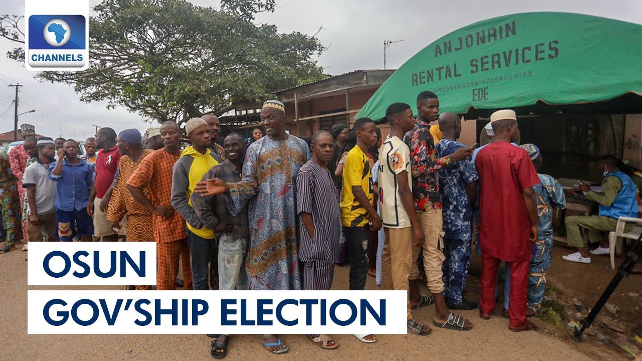 Voting Officially Opens In Osun Governorship Election - YouTube