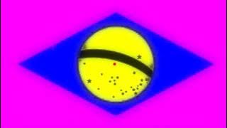 Ilusão de ótica -  Bandeira do Brasil