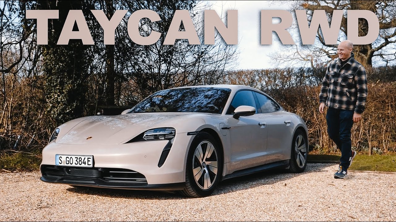 Trying To DRIFT The New RWD Porsche Taycan!