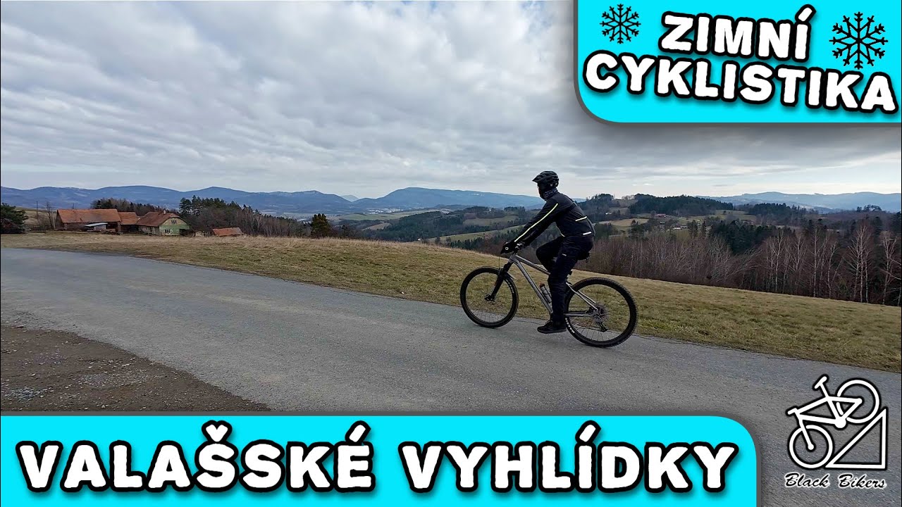 ZIMNÍ CYKLISTIKY: Valašské vyhlídky / Cyklostezka Bečva / Hlavačky / Lhoty