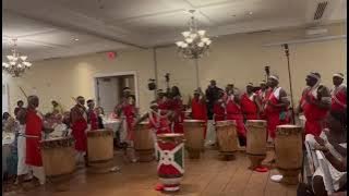Remesha drums in Canada dancing with young children