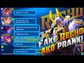 My Teammates Know me, So I Pretend that im Fake Recho Plays(LT to😂) | MLBB