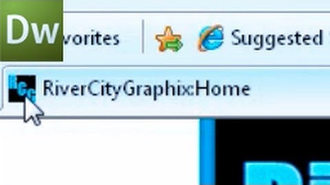Dreamweaver Tutorial: Create a Favicon! -HD-