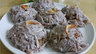櫻花蝦芋丸/台灣街頭美食/鹿港/Taiwanese Street Food/Taiwanese meatball Lukang /Taro Pork Ball｜樂在其中廚房