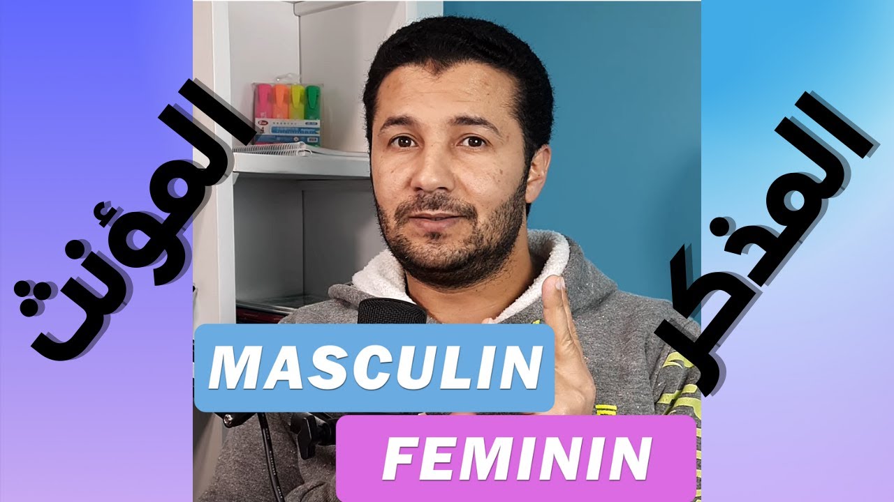أسهل طريقة للتمييز بين المذكر والمؤنث في اللغة الفرنسية للطلاب والمبتدئين مع فرنشاوي