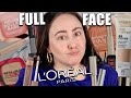 Loreal ⚡️ Full Face Using Only Drugstore Makeup ⚡️ Make up Drogeriereihe