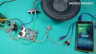 Bagaimana cara menambahkan kontrol volume ke power amplifier