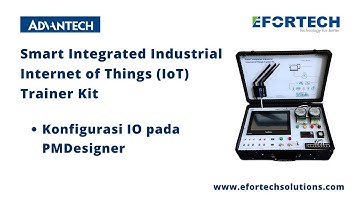 Konfigurasi IO (Tagging Address) pada Software HMI | Smart Integrated IIoT Trainer Kit