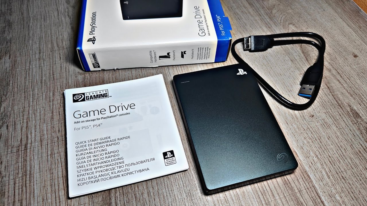 Seagate Game Drive for PS5 & PS4 2TB HDD External Harddrive