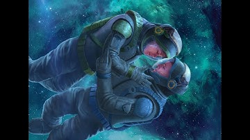 20+ Tranh dán tường phi hành gia vũ trụ không gian đẹp mới nhất