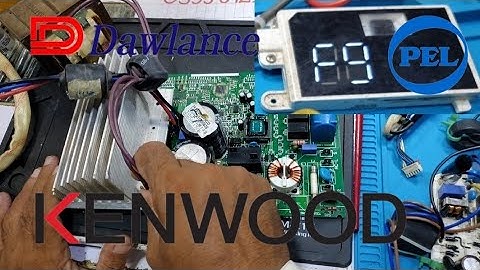 Kenwood DC inverter AC F9 error code AC PCB#350