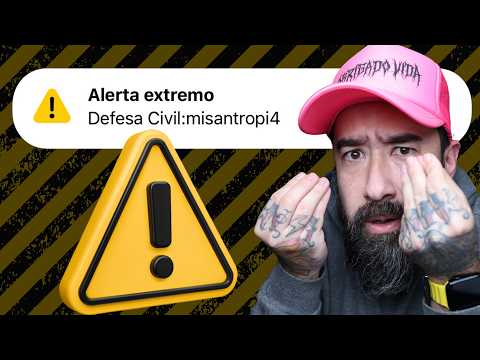 DEFESA CIVIL E MISANTROPIA: O QUE FOI O ALERTA QUE TOCOU NOS CELULARES
