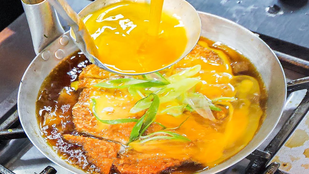 【神戸市東灘区】爆売れカツ丼！天ぷらラッシュ！高速注文さばきが炸裂するうどん店のこだわりがヤバすぎた。丨Katsudon and Tempura - Food in JAPAN