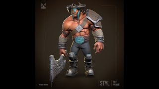 Orc Warrior combo test#2