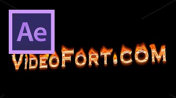 After Effects: Create Flaming Text