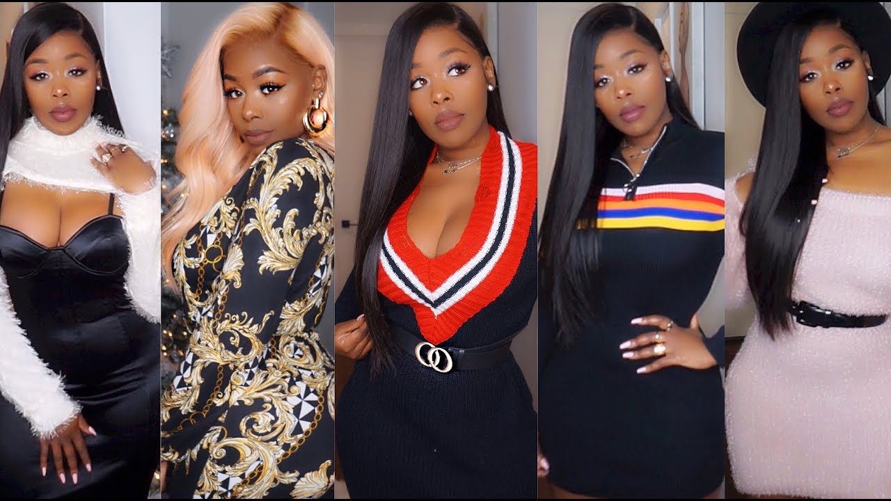 5 Looks Under $20 Last Min Holiday Looks for CHEAP Slim Thick Try-on Haul Ft. Rainbowshops.com