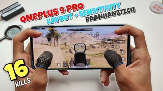 OnePlus 9 Pro PUBG 4 Finger + Gyro ( Layout Code/Sensitivity )