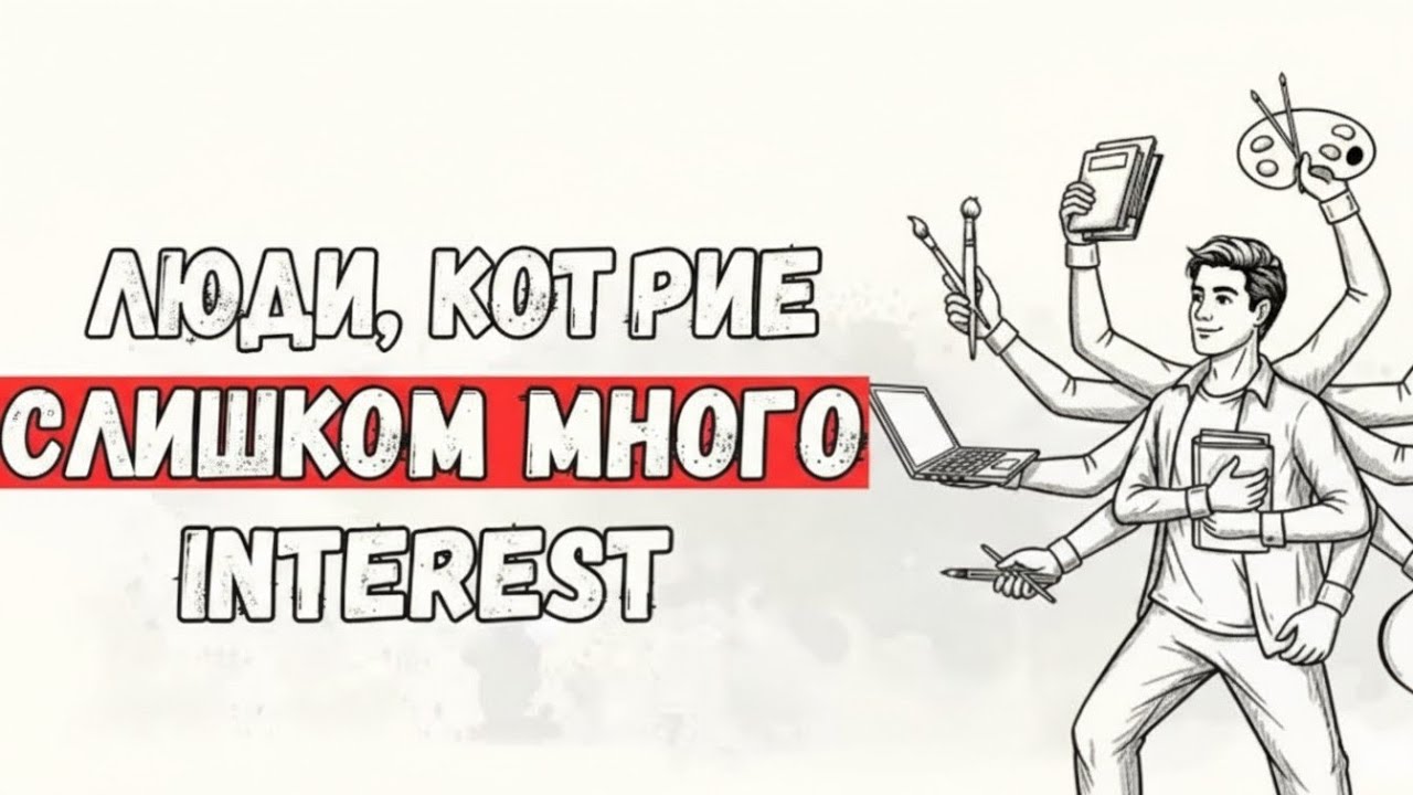 Если у вас слишком много интересов, вы, вероятно, созданы для будущего, имеющего «М-образную» форму.