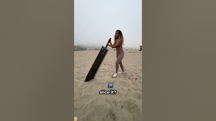 Trying to Slice With The World's Heaviest Sword!