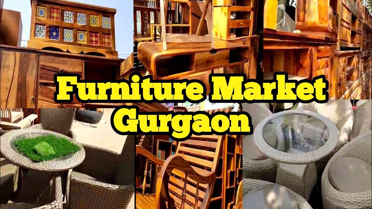 Sikandarpur Furniture market ll Furniture market in Gurgaon ll Cheapest