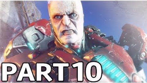 RAGE 2 Walkthrough Gameplay Part 10 - GENERAL CROSS BOSS FIGHT