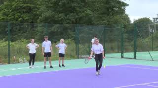 Secondary Tennis Games for Big Numbers