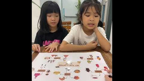 Tiếng Anh Giao Tiếp Phan Thiết: Mina and Mango practice talking about At The Coffee Shop