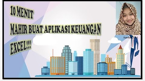 Tutorial mudah membuat aplikasi keuangan buku besar dengan Ms Excel 🔥 Mudah, simpel !!!