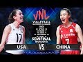 USA vs CHINA - SEMIFINAL (HIGHLIGHTS) | Women's VNL 2019