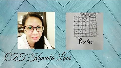 How To Draw Tanglepattern Bales