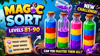 ✨ Magic Sort 81-90🪄Mind-Blowing Gameplay! @yumfoodworld 💕
