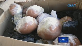Kahun-kahong unregistered meat products na galing Maynila, nasabat | Saksi
