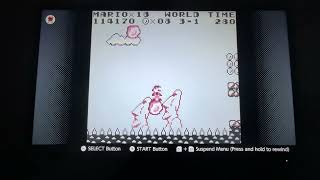Gameplay of Super Mario Land on Game Boy Nintendo Switch Online (35th Anniversary of SML)