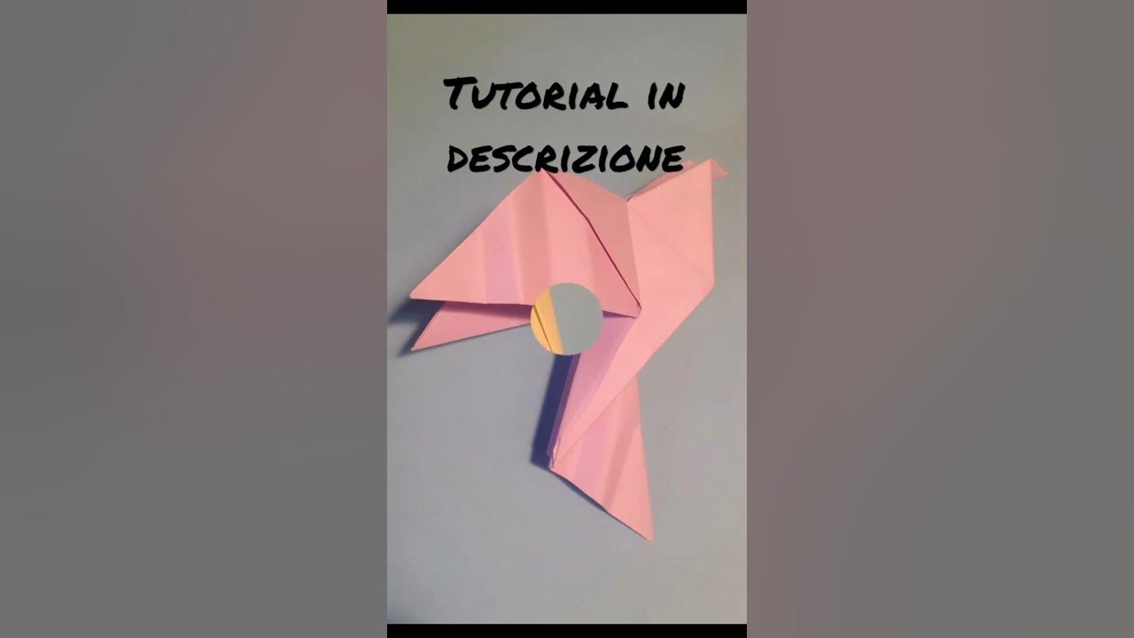 Istruzioni Per L'uso. Come Fare Carta Con Origami Colomba a Casa.  Istruzioni Per La Foto Passo Passo Passo. Passo 4. Piegatura Del Immagine  Stock - Immagine di colla, origami: 245785289